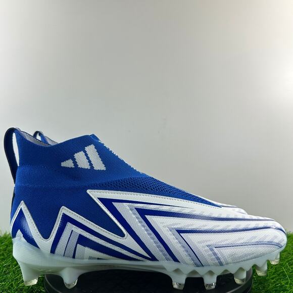 Adidas Freak Ultra 23 Inline Men Size 11.5 Blue White Football Cleats GW4171 NEW - Picture 1 of 8
